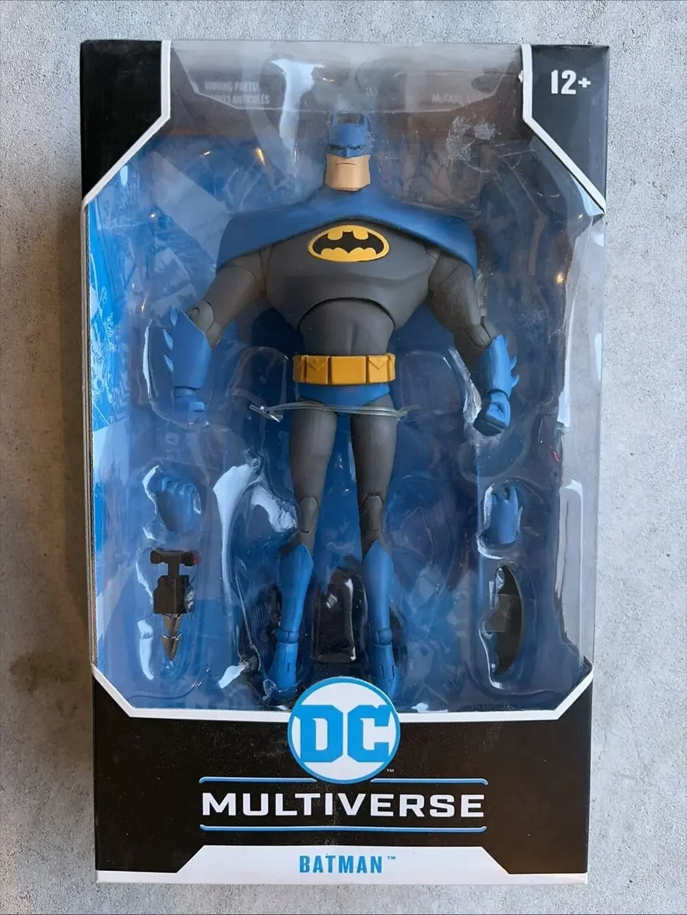 McFarlane DC Multiverse Batman Animated Series Blue And Grey Chase Variant NIB
